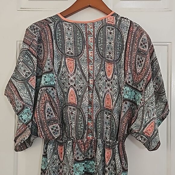 Floating Lotus Lightweight Boho Maxi Dress Size‎ Medium/Large, NWT - Picture 7 of 8